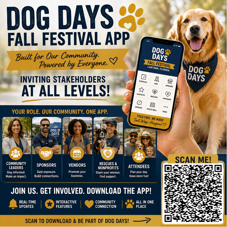 My Dog Days App for Fall Festival 2026 Registration
